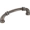 Jeffrey Alexander 96 mm Center-to-Center Brushed Pewter Lafayette Cabinet Pull 317-96BNBDL - alternate 1